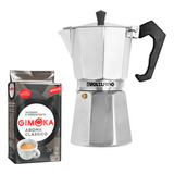 Cafetera Volturno De 9 P + Café Gimoka 250g De Regalo