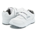 Bubble Gummers® Ink Blanco/gris  14-18 Tenis Escolar Niño 