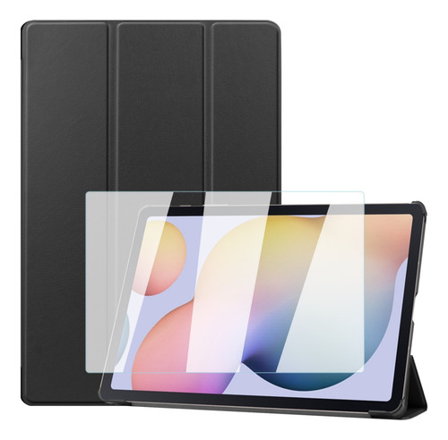 Mica +funda Smart Para Galaxy Tab S7 Fe / S7 Plus / S8 Plus 