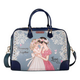 Maleta De Mano Viaje Nicole Lee Weekender Estampada Fw23 Color Dreaming Together