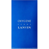 Oxígeno Para Los Hombres Por Lanvin 3.4 Oz Edt