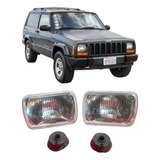 Jeep Cherokee 87/01 Optica Sin Agujero De Posicion X2 Unid