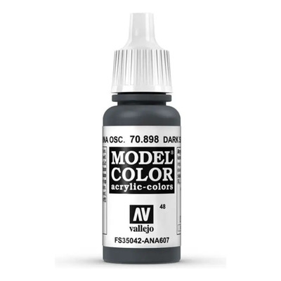 Vallejo Model Color Pintura Acrílica Azul Marino Mate 17ml | Meses sin interés