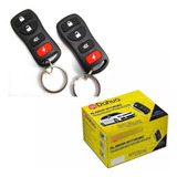 Alarma Automotriz 2 Controles Sirena Sensor Impacto Antirobo