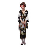 Vestido Feminino Estampado Quimono Robe Tradicional Japonês