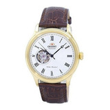 Reloj De Hombre Con Esfera Blanca Automática Orient Open