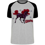 Camiseta Luxo Cavalo De Fogo Princesa Sarah Wild Fire Desenh