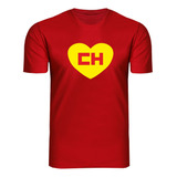 Camiseta Chapolim Colorado Camisa 100% Algodão Unissex