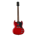 Guitarra EpiPhone Sg Special P90 Sbu  Sparkling Burgundy