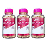 Colageno Hidrolizado 250 Cap Fnl Pack 3 Frascos Articulacion