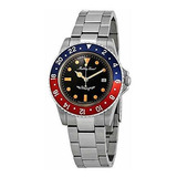 Reloj Hombre - Mathey Vintage Black Dial Pepsi Bisel Reloj P