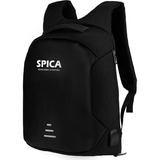 Mochila Antirrobo Impermeable Spica M-20 Usb Porta Notebook Color Negro Diseño De La Tela Poliéster