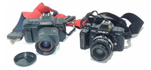 Máquina Fotográfica Canon T80 E Minolta 7000 Retrô N.fiscal 