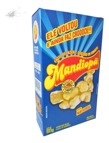 Mandiopã Mandiopan Salgadinho Snack Original Antigo Oferta