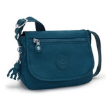 Bolsa Crossbody Kipling Ki44855hc Diseño Lisa  Cosmic Emerald