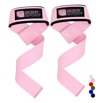 Mfdf® Pare Straps Muñequera Gym Crossfit Pesas Lifting Fitness Color Rosa Mfdf | MercadoLibre