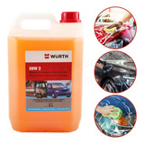 Shampoo Automotivo 5l Wurth Com Cera De Carnauba Shw2