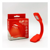 Radixium Luz Led Roja Recargable Para Libros Para Leer En La