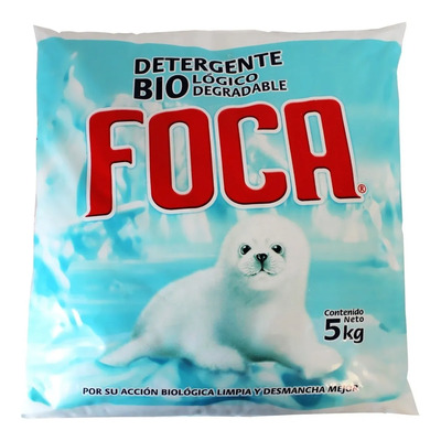 Detergente En Polvo Foca De 5 Kg | MercadoLibre