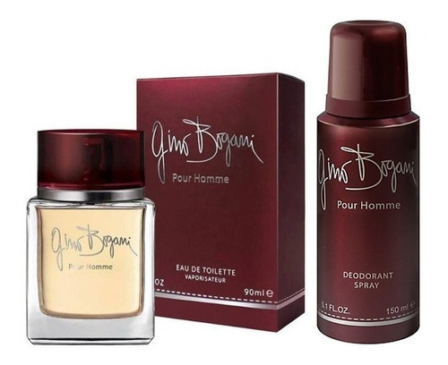 Perfume Hombre Gino Bogani Pour Homme Edt 90ml + Desodorante