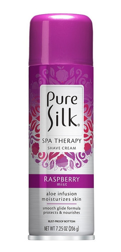 Espuma De Rasurar Femenina Pure Silk Raspberry Mist