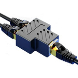 Adaptador Divisor De Ethernet Rj45, Usb 1 2 Dual Lan So...