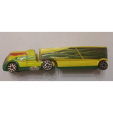 Semirremolque De Transporte De Autos Hot Wheels 2002 Mattel