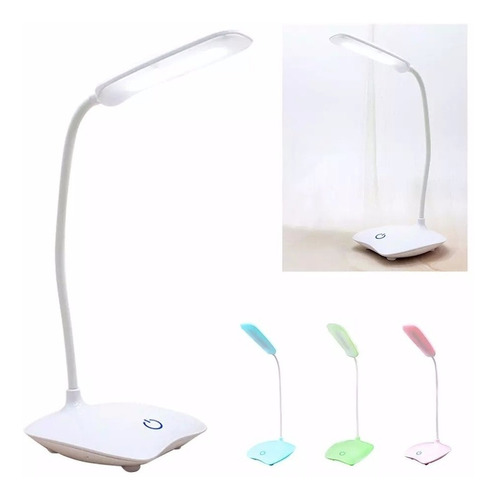 Lampara Led Recargable Escritorio Portatil Flexible 