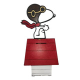 Alcancía Snoopy Con Casa