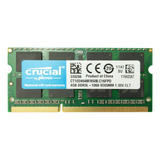 Memoria Ram Crucial Ddr3l 4g 1066mhz