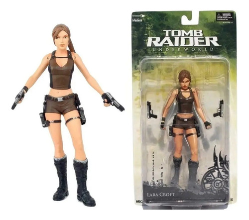 Tomb Raider Lara Underworld Neca Action Figure Colecionável