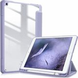 Funda Para iPad 10.2 9ª/8ª/7ª Generación A2602 A2603 Morado 