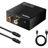 Convertidor Audio Digital Coaxial Toslink Rca Analógico3.5mm