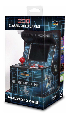 Maquina Retro Mini Arcade Jugable  Juegos De Estilo Ret...