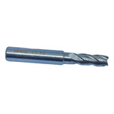 Fresa 4 Cortes Diametro 6 Mm  Hss - Cobalto 5% - Isard