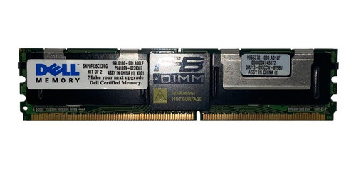 Kit Memoria 48gb 6x8gb Pc2-5300f Fbdimm Dell Poweredge 2900