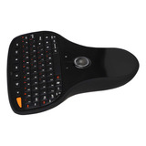 Teclado Qwerty Trackball N5901, Inalámbrico, 2,4 G, Mini Usb