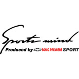 Calcomanía Sticker Sport Mind Para Chevrolet Sonic Premiere