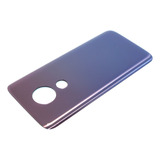 Refaccion Tapa Trasera Violeta Moto G7 Power Xt1955 Adhesivo