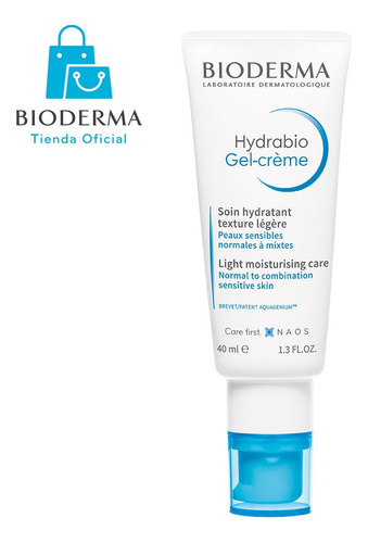 Bioderma Hydrabio Gel Crema Hidratante, 40 Ml Tipo De Piel Deshidratada