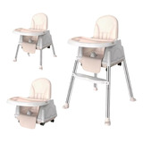 Silla Comedor Para Bebe 3 En 1 Portátil Varias Alturas 