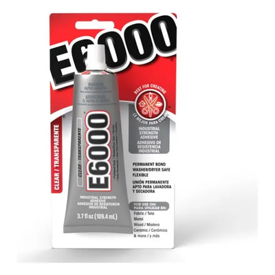 Pegamento E6000 3.7 Oz 109.4 Ml Manualidades Tela Joyeria | Envío gratis