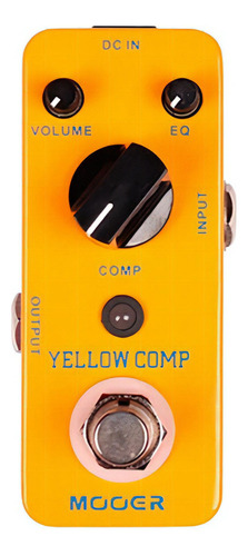 Pedal Mooer Yellow Comp Compressor Óptico Mcs2 - Pd0871
