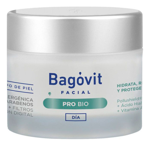 Bagóvit Facial Pro Bio Crema Hidratante Revitalizante De Día