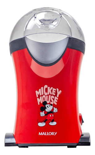 Pipoqueira Mallory Mickey Mouse 1200w Vermelho - 220v