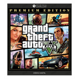 Grand Theft Auto V Gta 5 Premium Online Rockstar Pc - Código