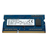 Memoria Ram Ddr3 Marca Kingston Tecnology 4gb