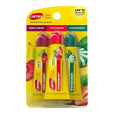 Carmex Balsamo Labial Tube Variedad X 3 En Blister Spf 15