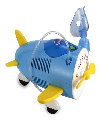 Nebulizador De Compresor Bi-rich Airplane Azul 120v