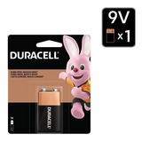 Bateria Alcalina Duracell 9v Original- Kit C/ 1 Unidade 